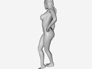 elf statue 3D Model