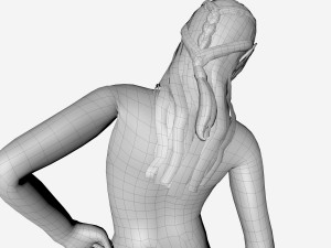 elf statue 3D Model