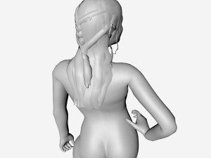 elf statue Modelo 3D