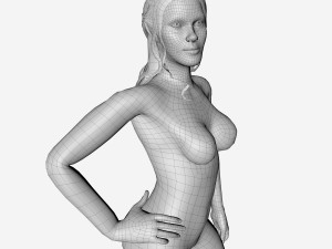 elf statue Modelo 3D
