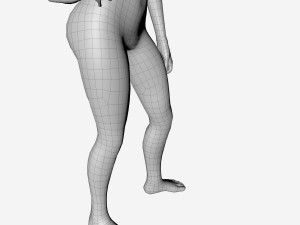 elf statue Modelo 3D