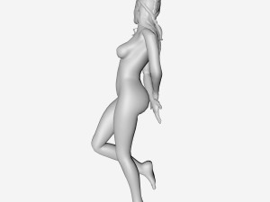 elf statue Modèle 3D
