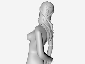 elf statue Modèle 3D