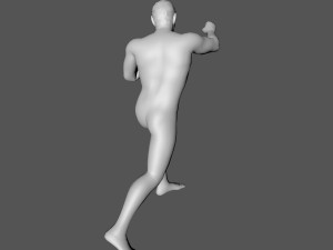 decorative man sculpture 3D 모델