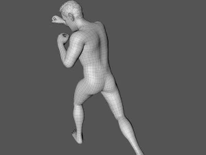 decorative man sculpture 3D Model