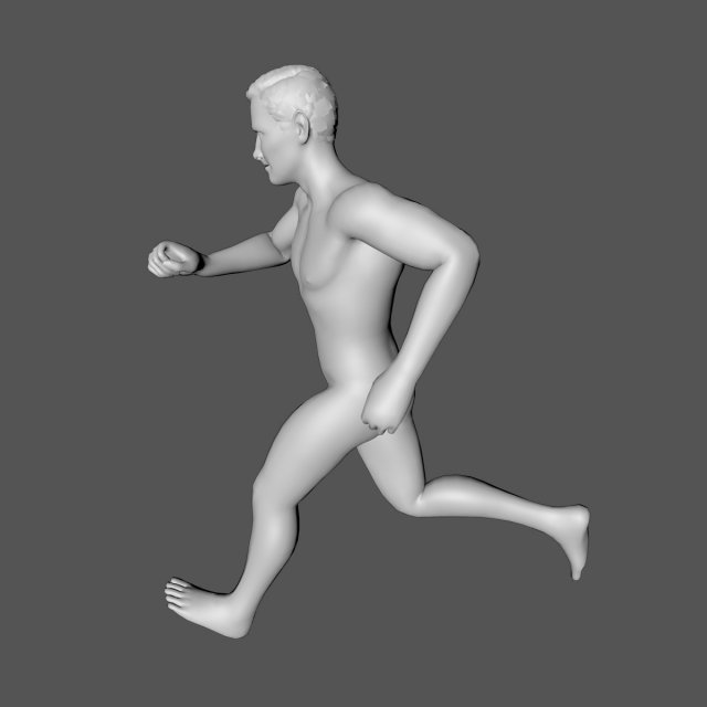 Human sculpture 3d model clearance