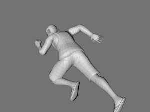decorative man sculpture 3D Model