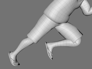 decorative man sculpture 3D Модель