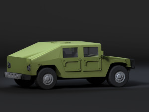 humvee 3D मॉडल