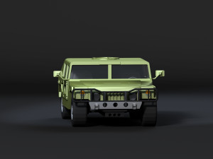 humvee 3D मॉडल