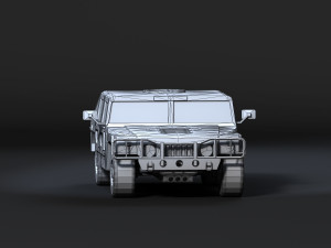 humvee 3D मॉडल