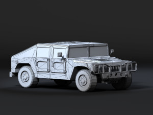 humvee 3D मॉडल