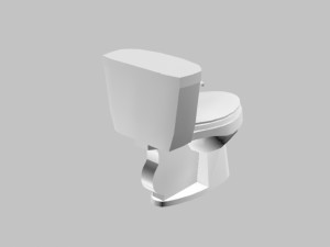 toilet Model 3D