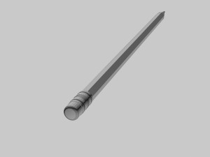 pencil 3D 模型
