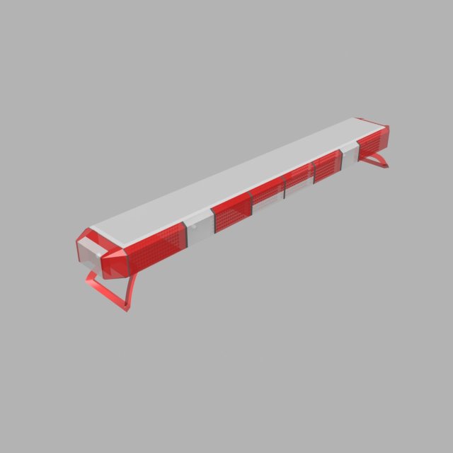 light for vehicle 3D Model .c4d .max .obj .3ds .fbx .stl .blend 
