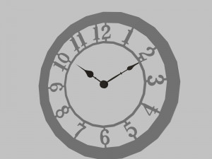 clock 3D Модель