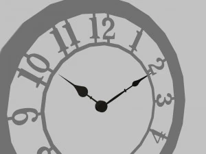 clock 3D Model
