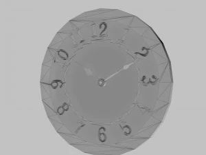 clock 3D Model
