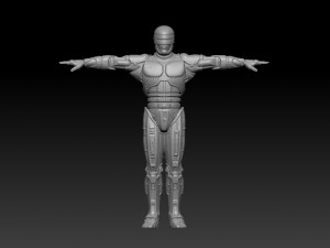 robocop 3D Model