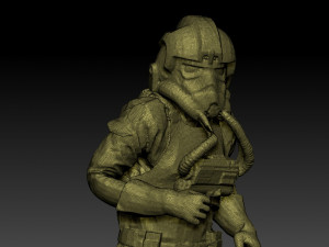 soldier- pilot deathtrooper 3D Model