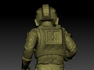 soldier- pilot deathtrooper 3D Model
