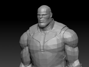 thanos - animated rigged character 3D Модель