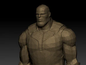 thanos - animated rigged character 3D Model