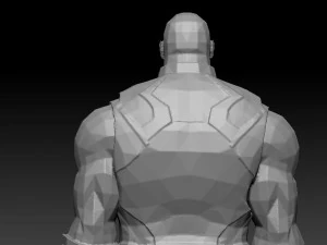 thanos - animated rigged character 3D Model