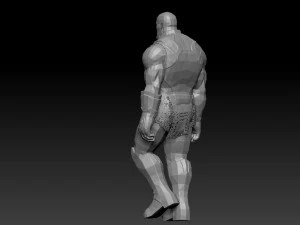 thanos - animated rigged character 3D Model