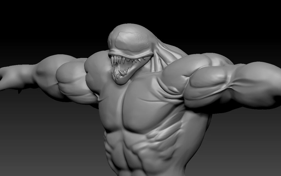 venom 3D Model .c4d .max .obj .3ds .fbx .stl .blend 