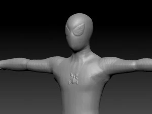 Человек-паук &mdash; анимированный и оснащенный персонаж 3D Модель