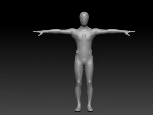 스파이더맨 - 애니메이션 및 조작된 캐릭터 3D 모델