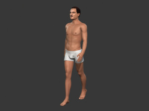 movie actor leonardo dicaprio -rigged 3d character 3D 모델
