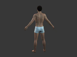 movie actor leonardo dicaprio -rigged 3d character 3D Model