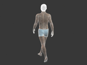 movie actor leonardo dicaprio -rigged 3d character 3D 모델
