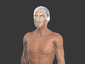 movie actor leonardo dicaprio -rigged 3d character 3D 모델