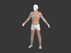 movie actor leonardo dicaprio -rigged 3d character 3D 모델