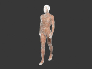 movie actor leonardo dicaprio -rigged 3d character 3D-Modell