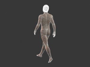 movie actor leonardo dicaprio -rigged 3d character 3D-Modell