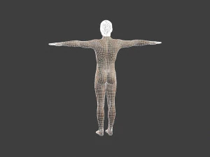 movie actor christian bale-rigged 3d character 3D Model