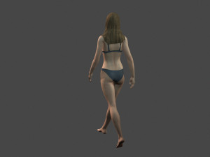movie actress madison iseman in bikini -rigged 3d character 3D Model