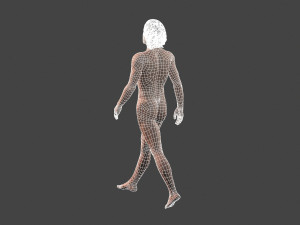 beautiful old man -rigged and animated for unity Modelo 3D