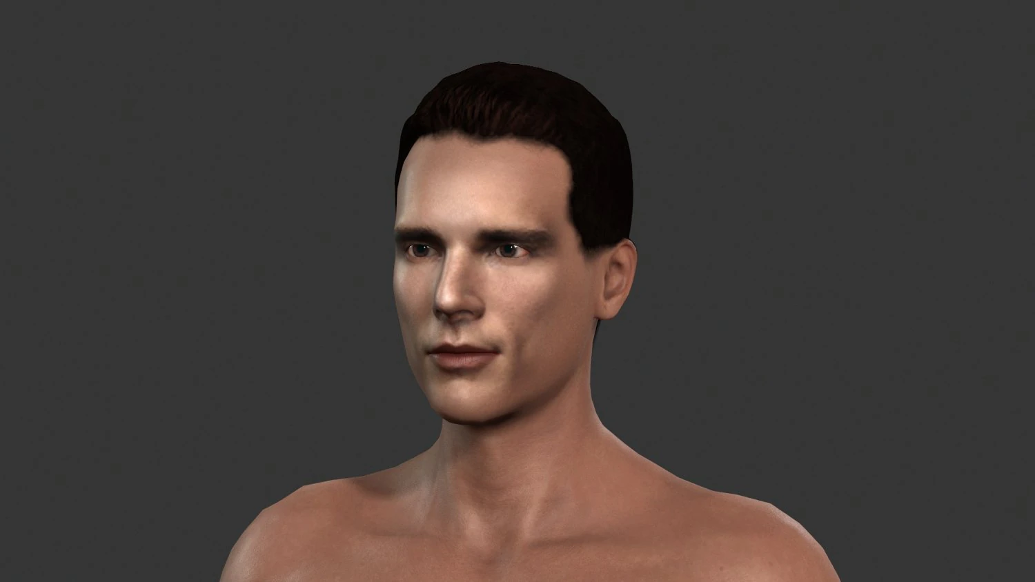 beautiful man -rigged and animated for unity 3D Model .c4d .max .obj .3ds .fbx .stl .blend 