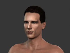 beautiful man -rigged and animated for unity 3D Model