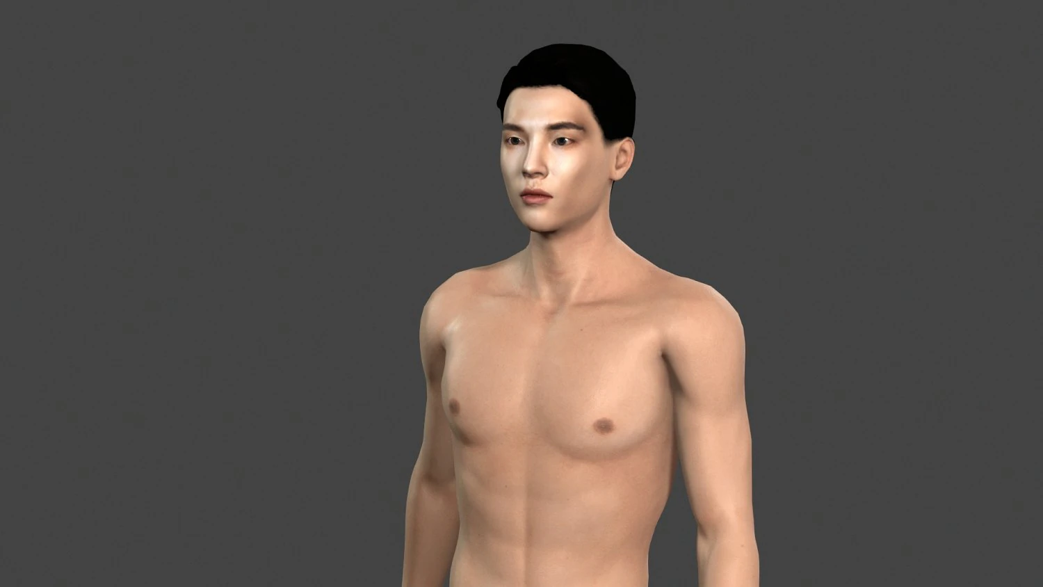beautiful man -rigged and animated for unity 3D Model .c4d .max .obj .3ds .fbx .stl .blend 