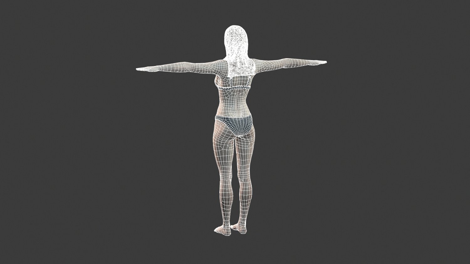 Beautiful Woman -Rigged And Animated For Unity 3D Модель In.