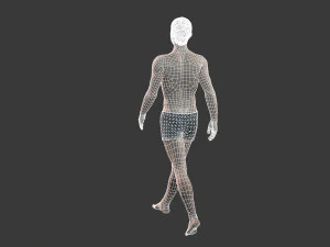 beautiful man -rigged and animated for unity 3D Model