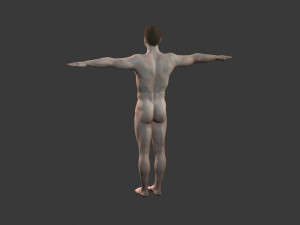 beautiful man -rigged and animated for unity 3Dモデル