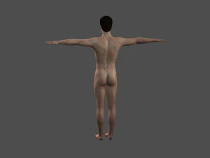 beautiful man -rigged and animated for unity 3D Model
