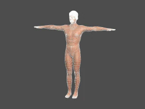 beautiful man -rigged and animated for unity 3D Model